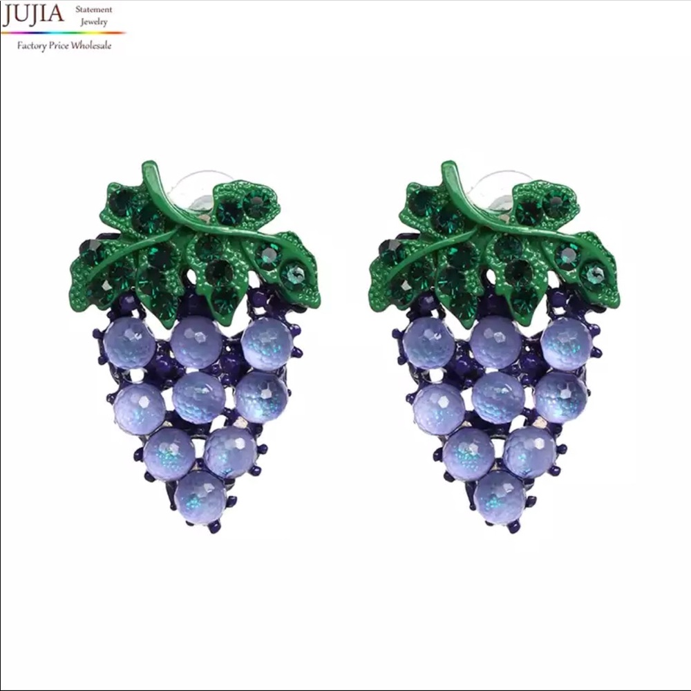 Grape Earrings